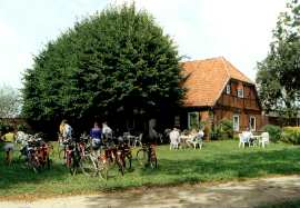 Ruhepause bei einem Landgasthof