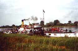 Dampferfahrt auf der Elbe